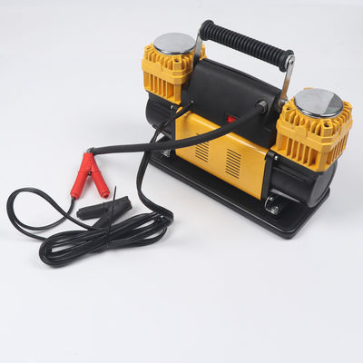 Flusso d'aria di 160L/Min Inflatore pneumatico auto doppio cilindro DC12V 150PSI pompa d'aria elettrica