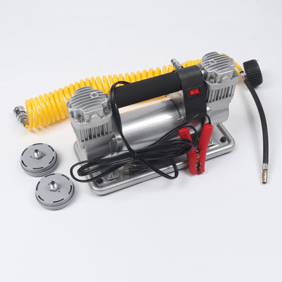 Compressore d'aria per auto a doppio cilindro a gonfiore ad alta velocità per un gonfiamento rapido e potente
