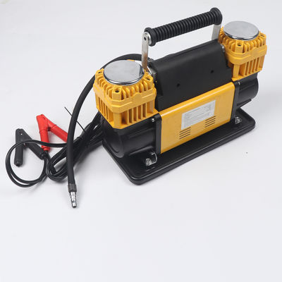 Flusso d'aria di 160L/Min Inflatore pneumatico auto doppio cilindro DC12V 150PSI pompa d'aria elettrica