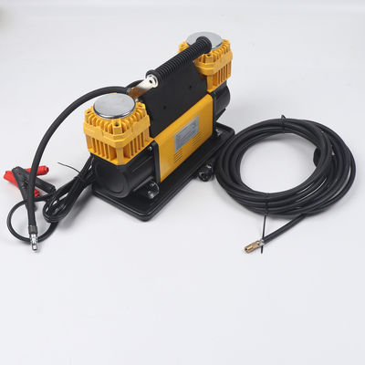 Flusso d'aria di 160L/Min Inflatore pneumatico auto doppio cilindro DC12V 150PSI pompa d'aria elettrica
