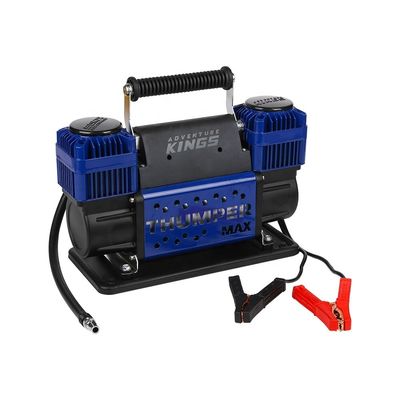 Potente gonfiatore di pneumatici 12V/24V 150PSI con clip della batteria da 2,4 M e gonfiamento ad alta velocità