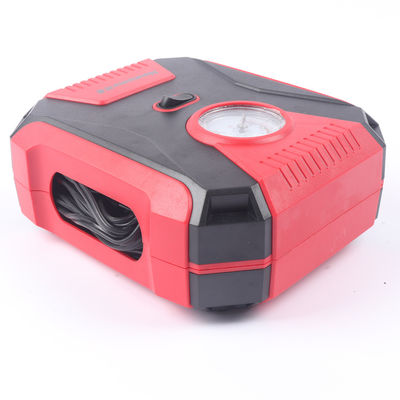 Flusso d'aria 35L/Min Strumento di riparazione pneumatici SUV auto 2 Adaptatori ugello Max 150PSI manometro