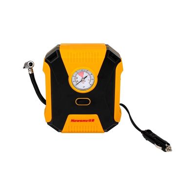 Compressore d'aria conveniente da 12 V per gonfiare pneumatici per auto e biciclette 18*7,5*22,5 N.W. 0,8 kg