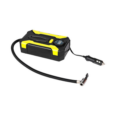 150psi Compressore d'aria per auto Monitor della pressione dei pneumatici con 2 adattatori di ugello e display LCD