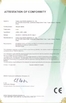 Porcellana Yuyao Junju Electric Appliance Co., Ltd. Certificazioni